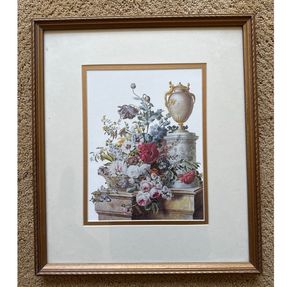 Floral Print by Gerard Van Spaendonck